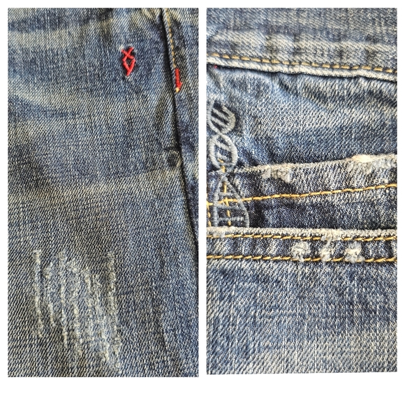 Genetic Denim Distressed Jeans Size 31 - Picture 11 of 16